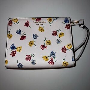 Kate Spade Multicolor Floral Wristlet